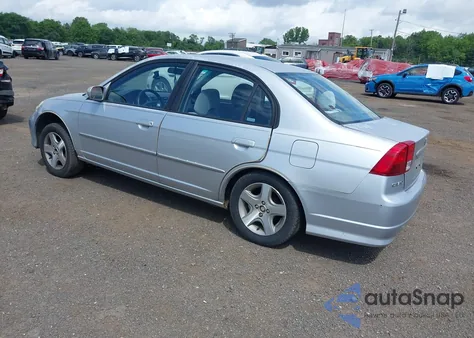 2005 Honda Civic Ex z USA, uszkodzony, nr VIN 2HGES26745H509657